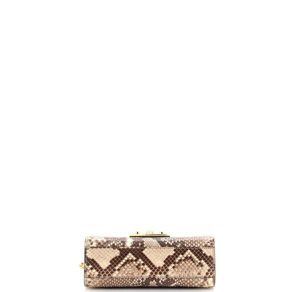 Gucci Padlock Shoulder Bag Python Small Neutral, … - image 4